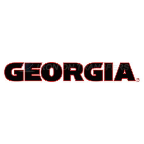 Georgia Bulldogs Logo T-shirts Iron On Transfers N4468 - Click Image to Close